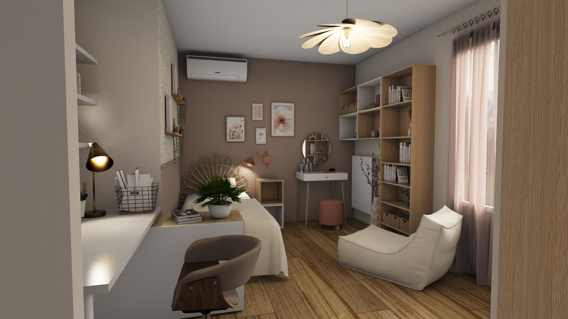 chambre adolescente