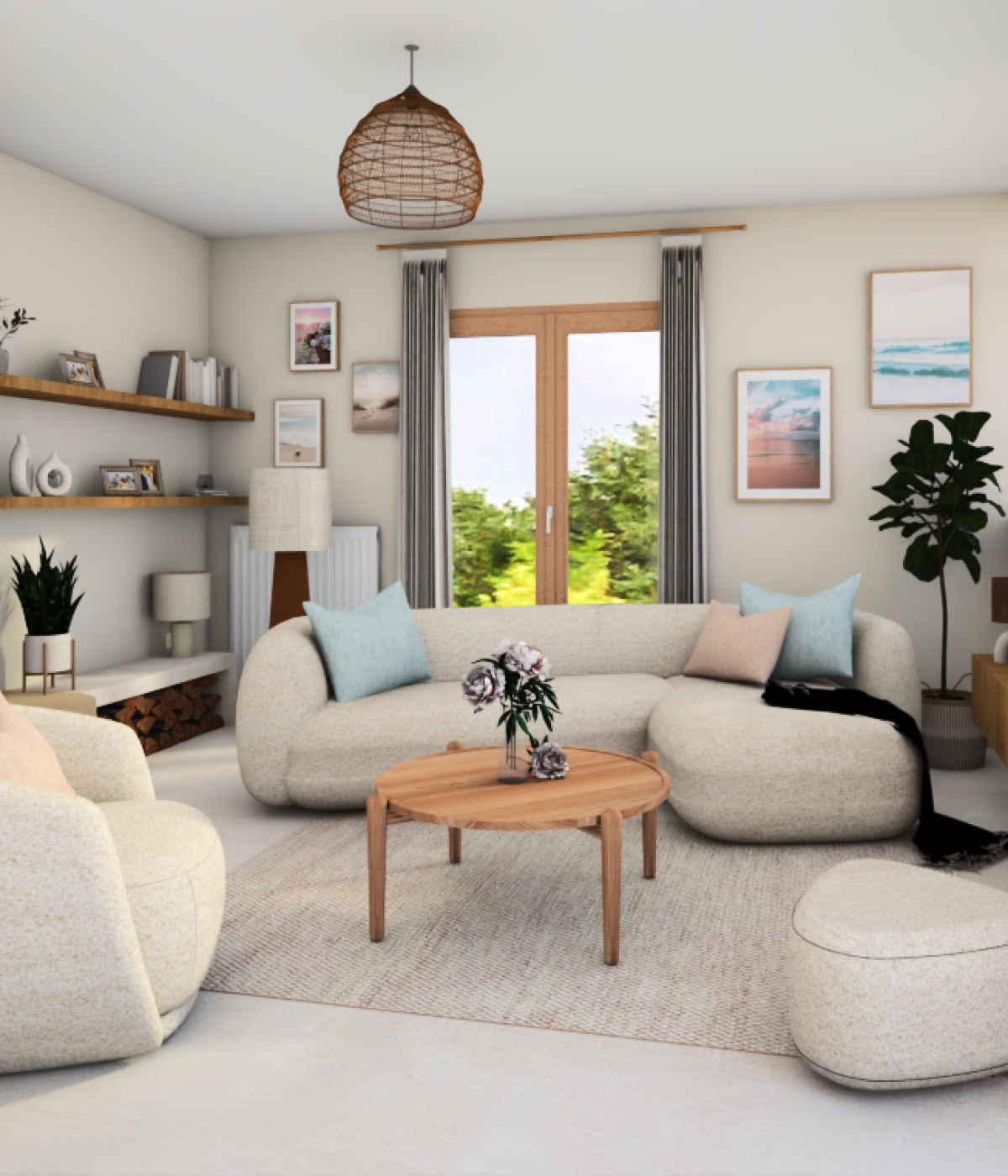 salon beige